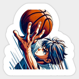 Bsaketball illustration Sticker